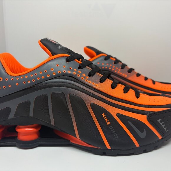 Men's Nike Shox Neymar - Black and Orange - Picture 5 of 7